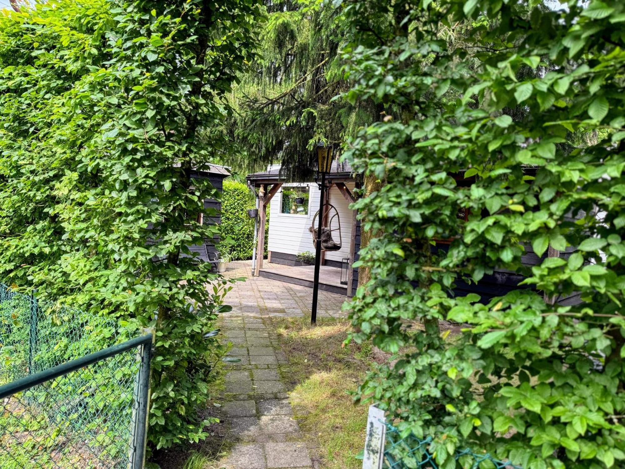 Sfeervol Chalet De Dassenburcht Emst Buitenkant foto
