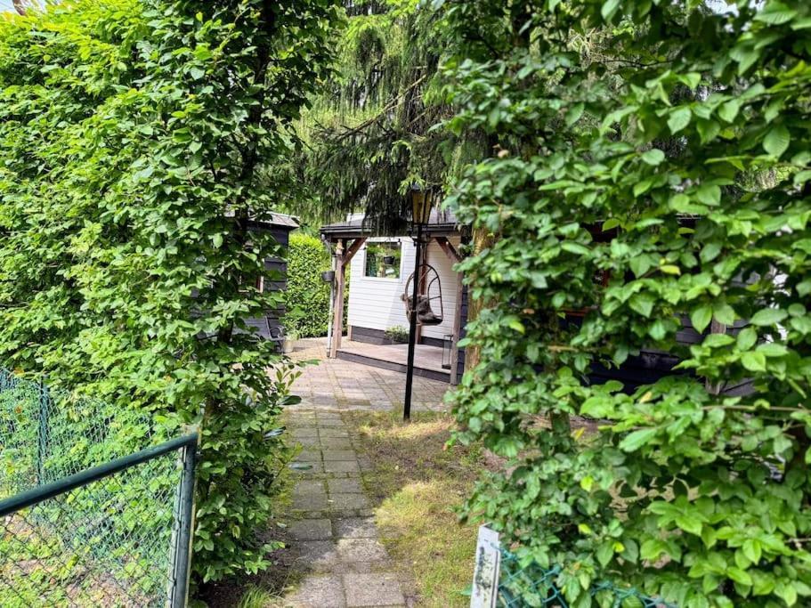 Sfeervol Chalet De Dassenburcht Emst Buitenkant foto